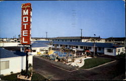 Capri Motel, 8620 Airport Blvd Postcard