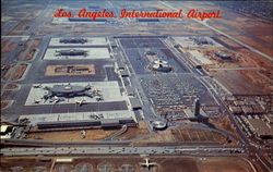 Los Angeles International Airport California Postcard Postcard
