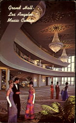 Grand Hall Los Angeles Musical Center, Los Angeles Music Center Postcard