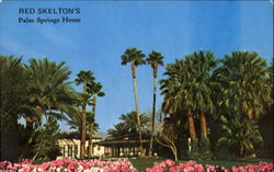 Red Skelton's Palm Springs Home Postcard