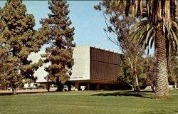 Bonnie Bell Wardman Library, Whittie Collee Whittier, CA Postcard Postcard