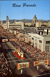 Rose Parade Pasadena, CA Postcard Postcard