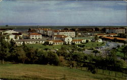 General View Hamilton Air Force Base Novato, CA Postcard Postcard