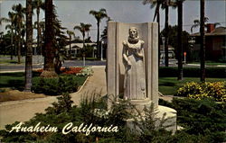 Anaheim California Postcard Postcard