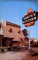 Santa's Kitchen Postcard