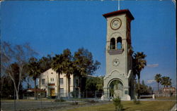 The Beale Memorial Clock Tower Bakersfield, CA Postcard Postcard