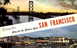 Greetings From San Francisco Postcard