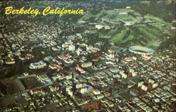 Aerial Of Berkeley California Postcard Postcard