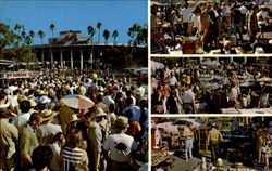 Rose Bowl, Swap Meet and Flea Market Postcard