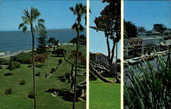 La Jolla Village Hotel An Apartments, 1110 Prospect St California Postcard Postcard