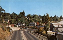 Highway 50 At Placerville Postcard