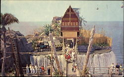 South Sea Island, Pacific Ocean Park Postcard