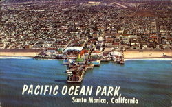 Pacific Ocean Park Santa Monica, CA Postcard Postcard