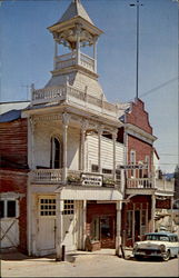 Old Firehouse Nevada City, CA Postcard Postcard