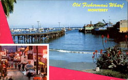 Old Fisherman's Wharf Postcard