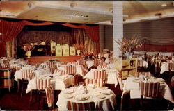 Dining Room Of Tahoe Biltmore Postcard