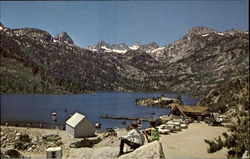 Lake Sabrina Scenic, CA Postcard Postcard