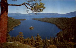 Emerald Bay - Lake Tahoe Scenic, CA Postcard Postcard