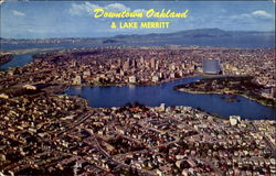 Downtown Oakland & Lake Merritt Postcard