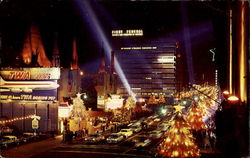 Christmas Tree Lane Postcard