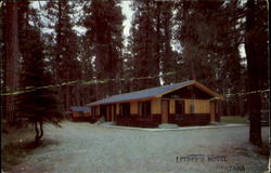 Leeper's Motel, Highway 20 Postcard