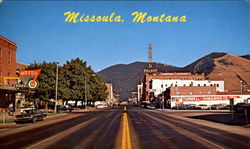 Missoula Montana Postcard Postcard