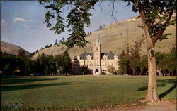 Main Hall Of Montana State University Missoula, MT Postcard Postcard