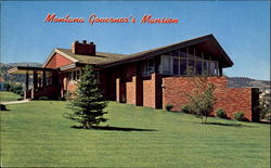 Montana Governor's Mansion Postcard