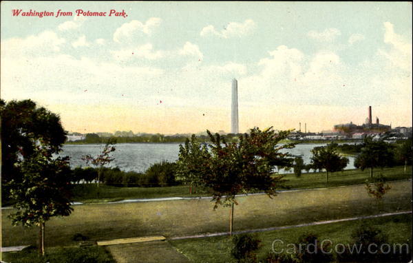 Washington From Potomac Park District of Columbia Washington DC