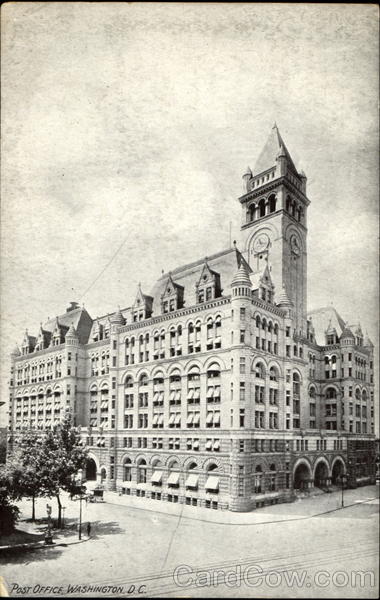 New Post Office Washington District of Columbia Washington DC