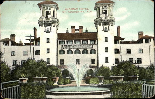 Alcazar Hotel St. Augustine Florida