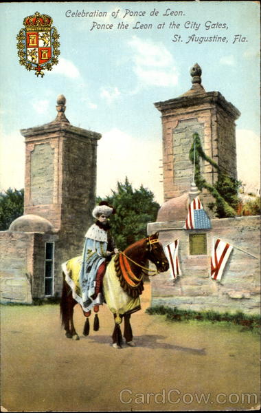 Celebration Of Ponce De Leon St. Augustine Florida