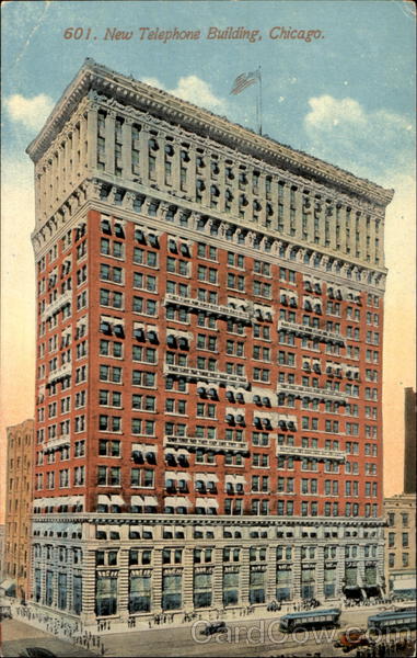 New Telephone Building Chicago Illinois