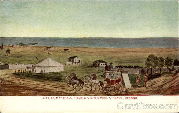 Site Of Marshall Field & Co.'s Store Chicago Illinois