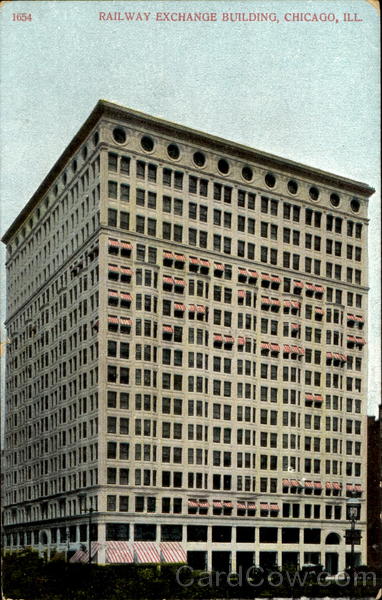 Railway Exchange Building Chicago Illinois