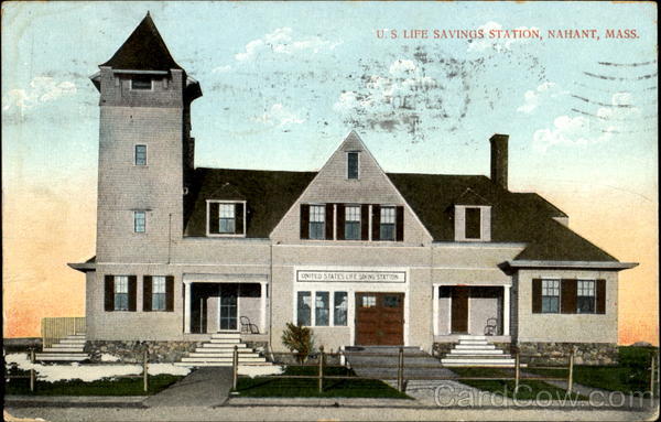 U. S. Life Savings Station Nahant Massachusetts