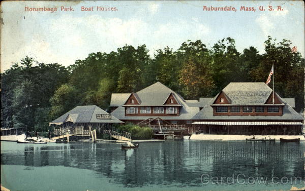 Norumbega Park Boat Houses Auburndale, MA