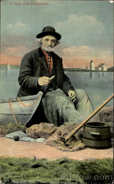 A Cape Cod Fisherman Massachusetts Men