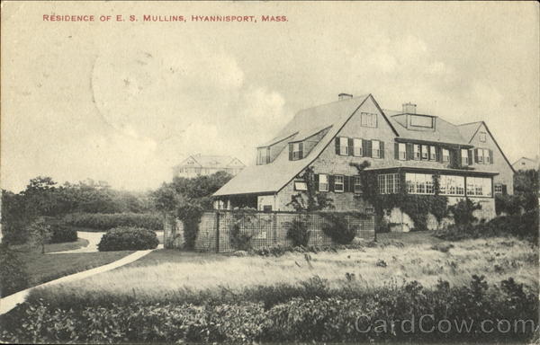 Residence Of E. S. Mullins Hyannis Port Massachusetts