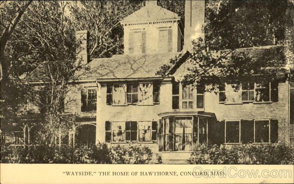The Home Of Hawthorne Concord Massachusetts