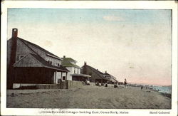 Ocean Foreside Cottages Looking East Ocean Park, ME Postcard Postcard