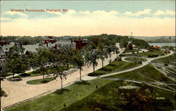 Western Promenade Postcard