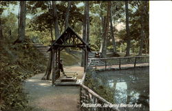 The Spring Riverton Park Postcard