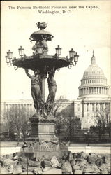 The Famous Bartholdi Fountain Postcard