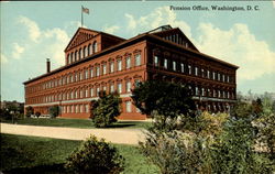 Pension Office Postcard