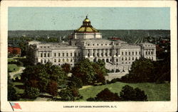 Library Of Congress Postcard