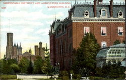 Smithsonian Institute And Agriculture Building Postcard