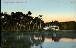 St. John's River Sanford, FL Postcard Postcard