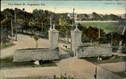 City Gates Postcard