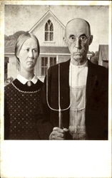 American Gothic Postcard